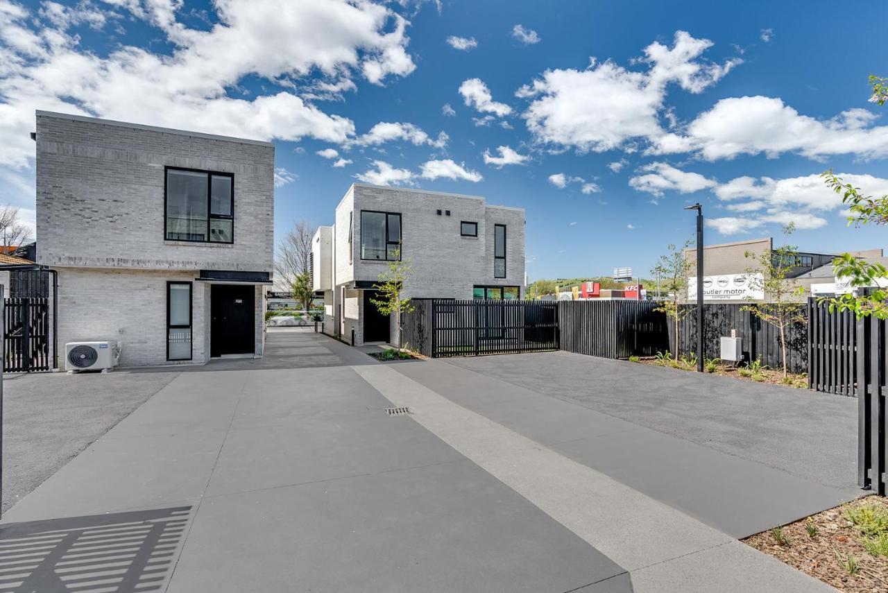 Cbd Contemporary Comfort Townhouse 2 Bed 2Bath Christchurch Eksteriør billede
