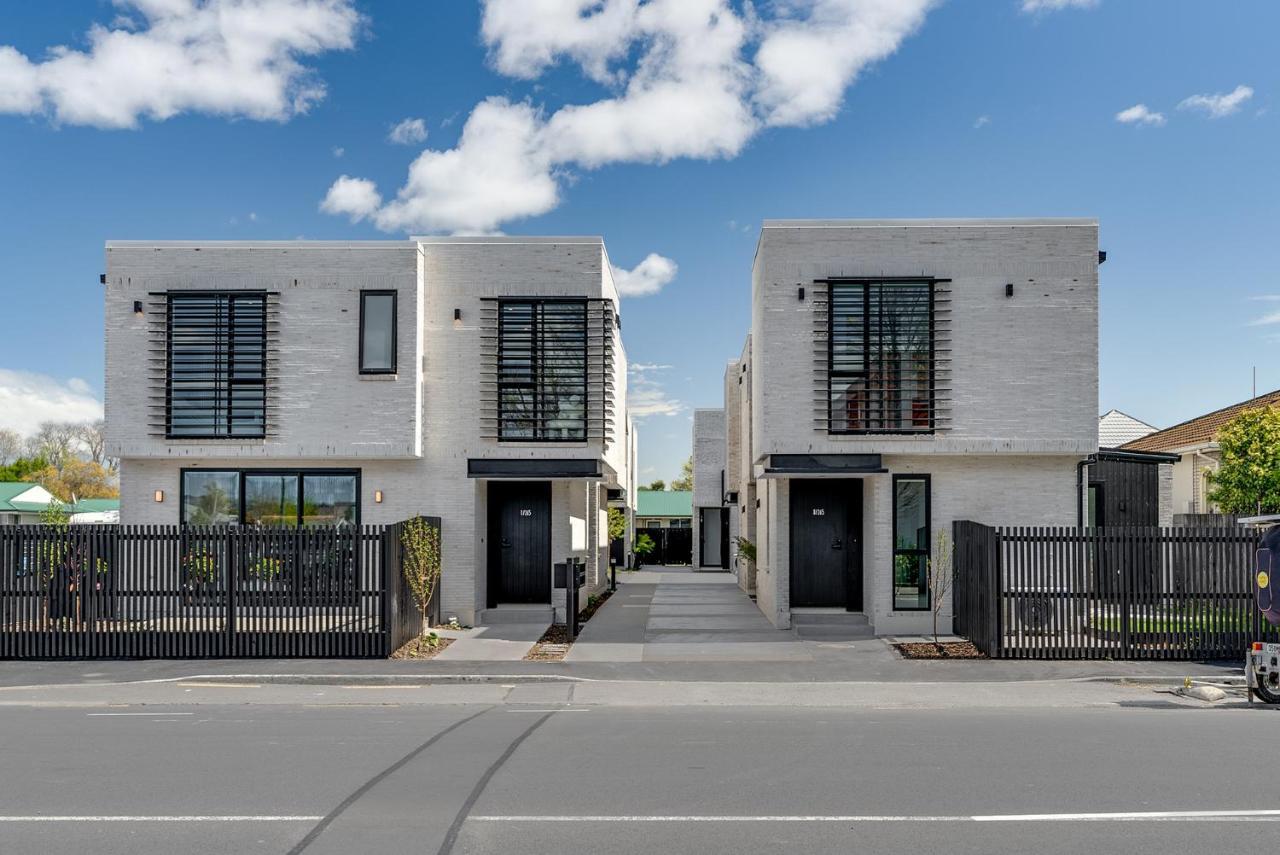 Cbd Contemporary Comfort Townhouse 2 Bed 2Bath Christchurch Eksteriør billede