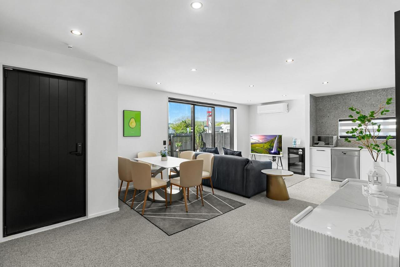Cbd Contemporary Comfort Townhouse 2 Bed 2Bath Christchurch Eksteriør billede